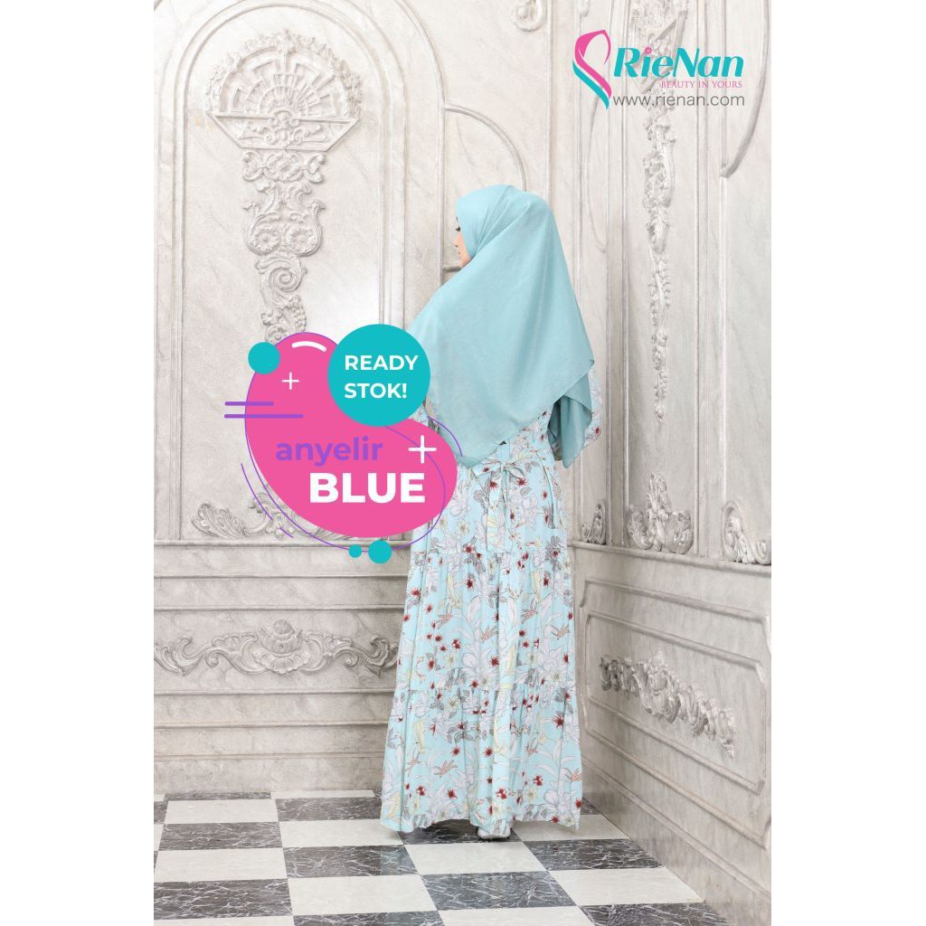 Hijab Rienan Anyelir Blue